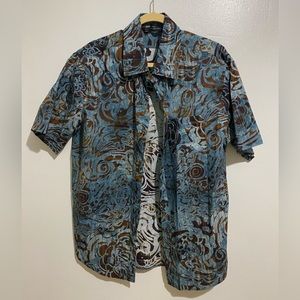 Peruvian Connection | Men’s 100% Cotton Button Down Shirt